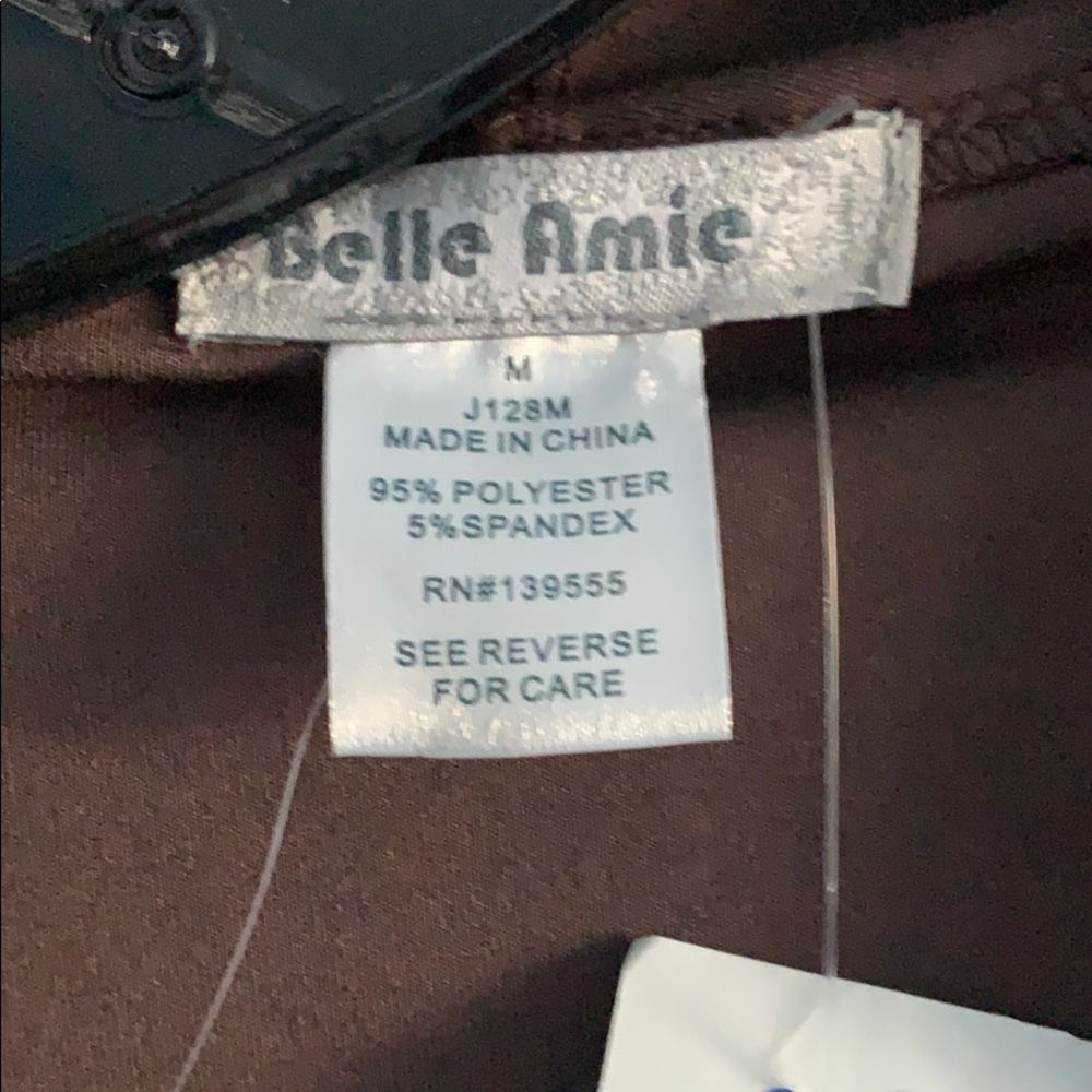 NWT! Belle Amie Brown Long Length Jacket - Picture 2 of 3